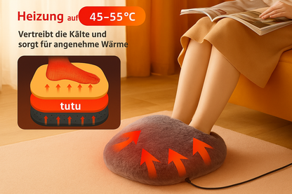 Elektrischer Fußwärmer – Sofortige Wärme & maximaler Komfort