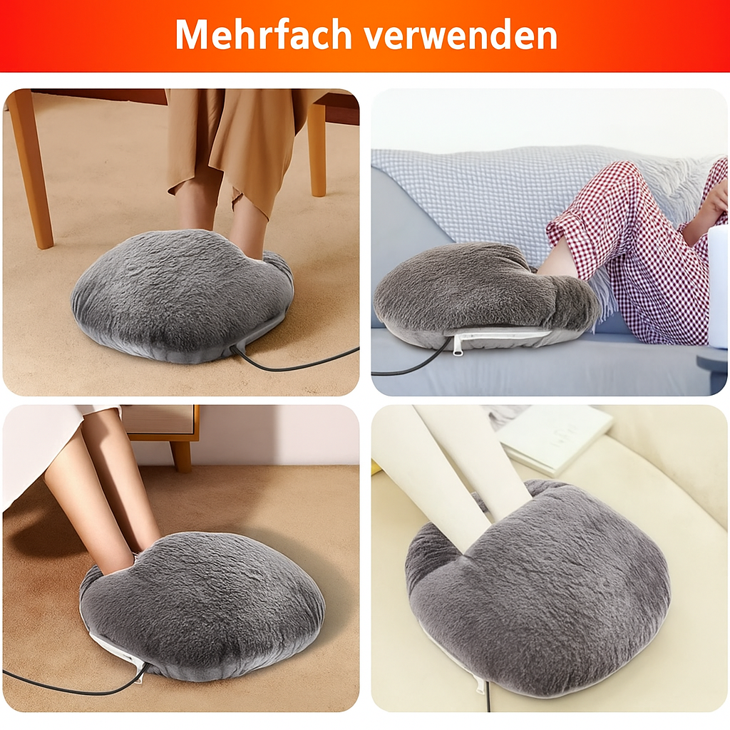 Elektrischer Fußwärmer – Sofortige Wärme & maximaler Komfort